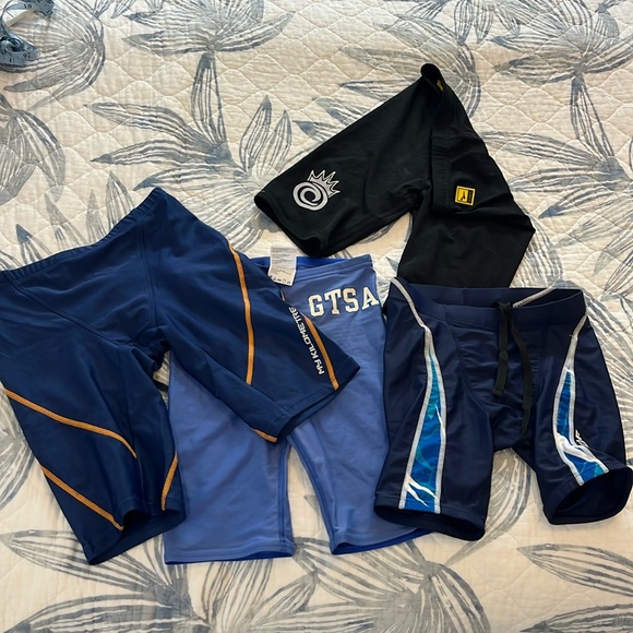 4 pack of Boys Swim Jammers - Picture 1 of 13